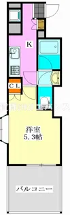 CASA AL MARE【4階】の間取り