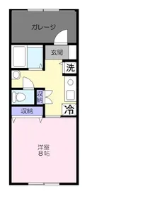 CasaMori【1階】の間取り