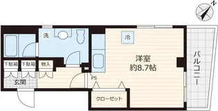 オオノコラムズ【3階】の間取り