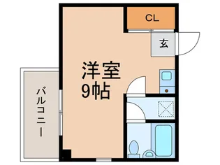 バレーヂ・ヒル【3階】の間取り