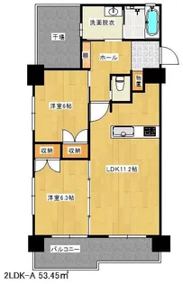 カーサSK【3階】の間取り