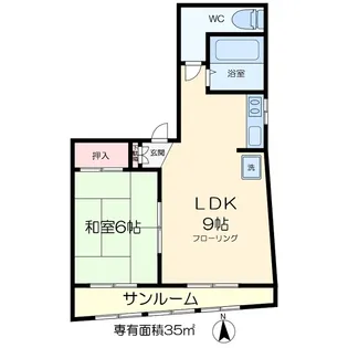 建協ハイツ【2階】の間取り