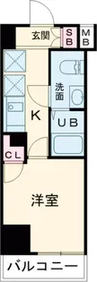 GENOVIAお花茶屋skygarden【6階】の間取り