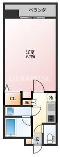 S-FORT長崎大学病院前【2階】の間取り