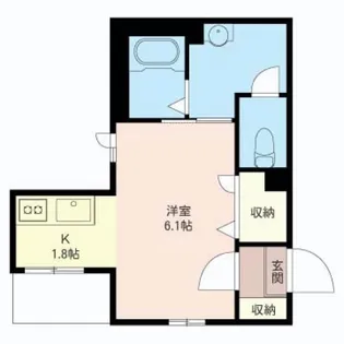 ハーランド【2階】の間取り