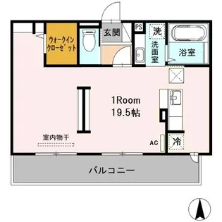 ラ・ルーチェ新栄【2階】の間取り