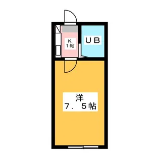 IVY-B【1階】の間取り