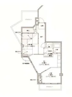 シェ・ノートフ桑原台【4階】の間取り