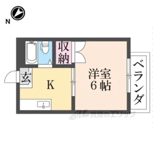 ウィステリアコーポ【2階】の間取り