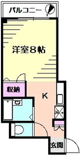 Fグリーン【3階】の間取り