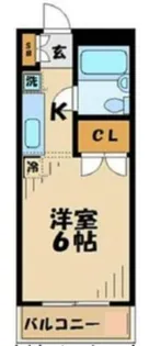 ハイツベルグラント【3階】の間取り