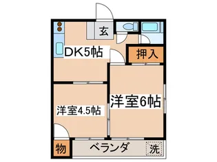 カ-サキシ【2階】の間取り