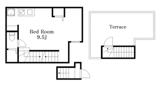 AKATSUKI Arc Terrace【2階】の間取り