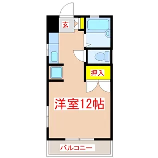 レオパレス21【1階】の間取り