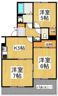ニュースターフィールド【3階】の間取り