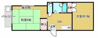 エスパシオ田無【2階】の間取り