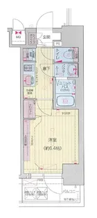 プレリス太閤通セルシア【13階】の間取り