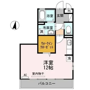 シャルル I棟【2階】の間取り