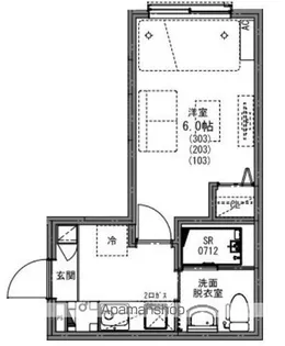 KEIAI RESIDENCE 新柏II【2階】の間取り
