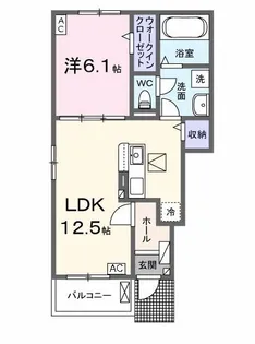 グランデ【1階】の間取り