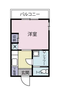 藤和亀有コープ【5階】の間取り