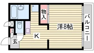 HT COURT仁豊野【2階】の間取り