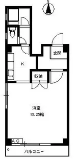 ルプティ【1階】の間取り