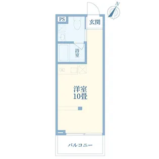 アイテラスガーデンズ目白【2階】の間取り
