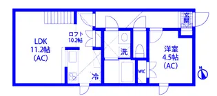 プリマ小机【2階】の間取り