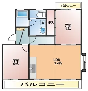 パレステージ【3階】の間取り