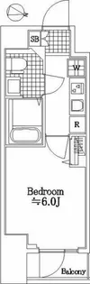 プレール・ドゥーク東京EAST【3階】の間取り