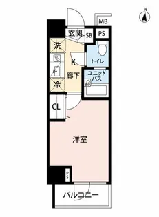 ジェノヴィア京成立石IIIスカイガーデン【4階】の間取り