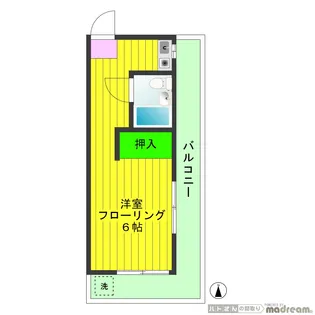 モンメゾン【3階】の間取り