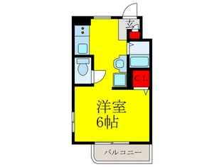 山仁シロヤマベルクII【2階】の間取り