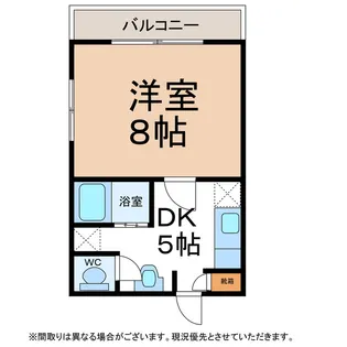 ハイツY&Y【1階】の間取り