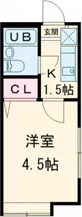 ウィンベル綾瀬【1階】の間取り