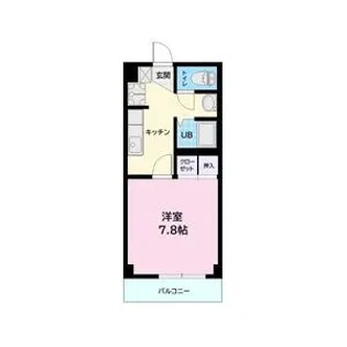メゾンアドニス【2階】の間取り