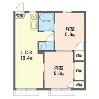 ガーデンヒルズ【2階】の間取り