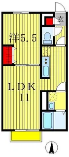 アムール結【2階】の間取り