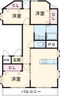 オーイーエム蓮根ビル【3階】の間取り