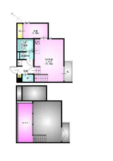 GRANDTIC 東千葉【2階】の間取り
