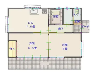 群馬県北群馬郡吉岡町大字大久保【一戸建】の間取り