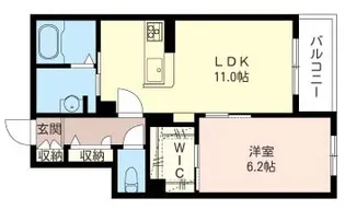 セルディーナ【1階】の間取り