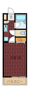 ラパン【2階】の間取り