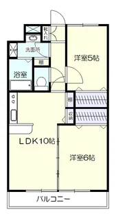 メイプル【5階】の間取り