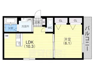 Salena【1階】の間取り