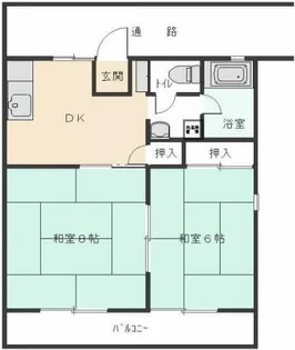 サンライフシティ【2階】の間取り