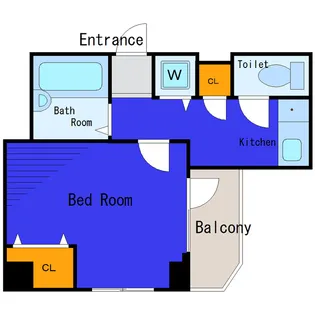 東京都大田区千鳥1【マンション】の間取り