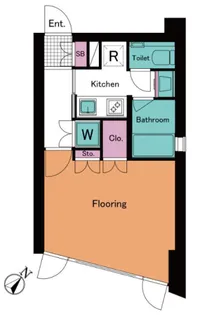 NODE UEHARA (ノード ウエハラ)【2階】の間取り