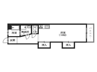 八木興産ビル【2階】の間取り